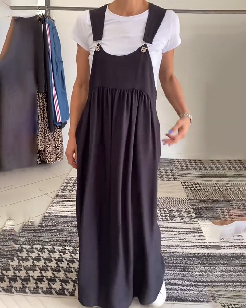 Clarabelle™ Casual Layered Maxi Dress