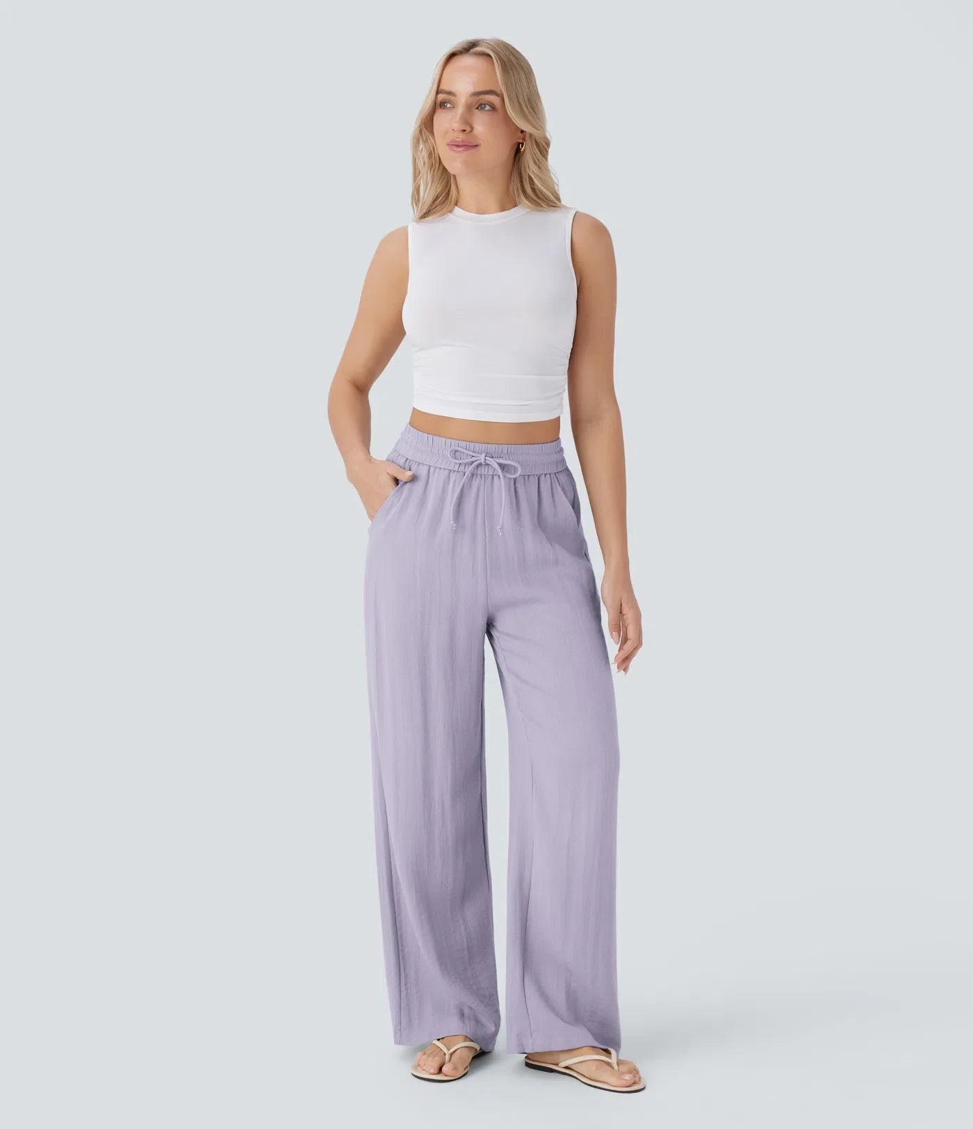 Cameron | Comfortable & Lightweight Linen Trousers with Elegant Legs