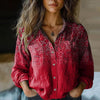 Maisie™ Vintage Button Blouse