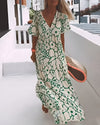 Calistara™ Geometric Maxi Dress
