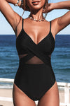 Lilia | One-Piece Swimsuit with Shaping Transparencies