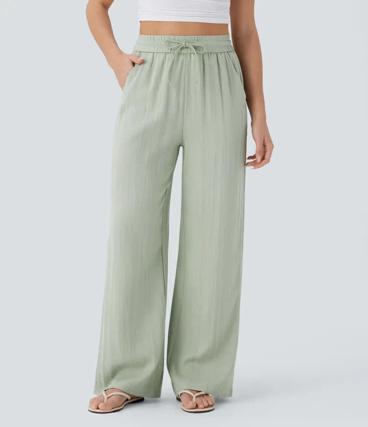 Cameron | Comfortable & Lightweight Linen Trousers with Elegant Legs