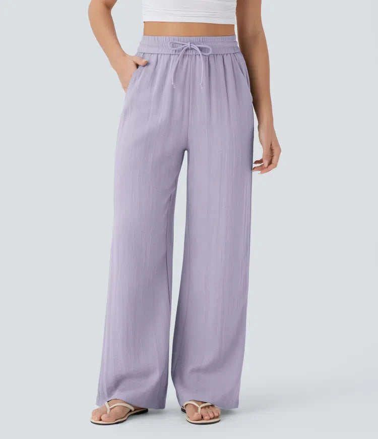 Cameron | Comfortable & Lightweight Linen Trousers with Elegant Legs