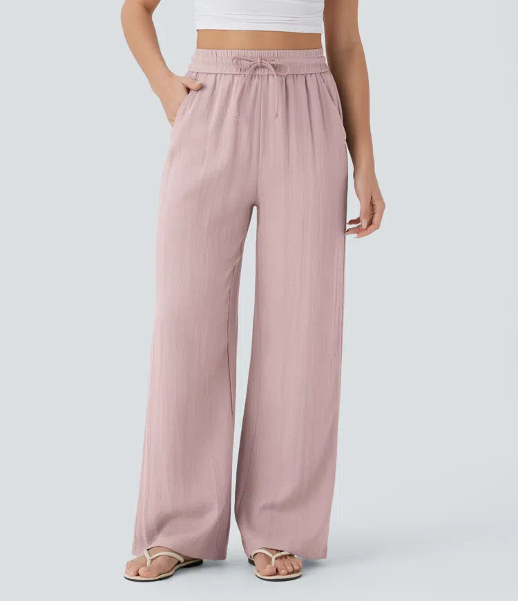 Cameron | Comfortable & Lightweight Linen Trousers with Elegant Legs