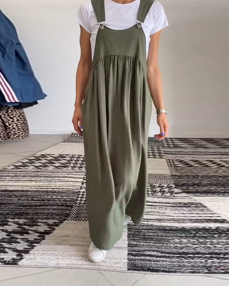 Clarabelle™ Casual Layered Maxi Dress