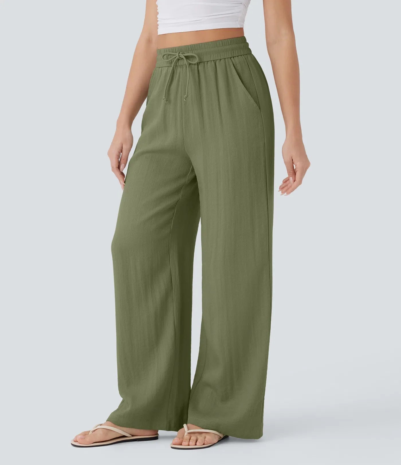 Cameron | Comfortable & Lightweight Linen Trousers with Elegant Legs