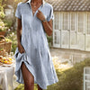 Willowmere™ Casual Shirt Dress