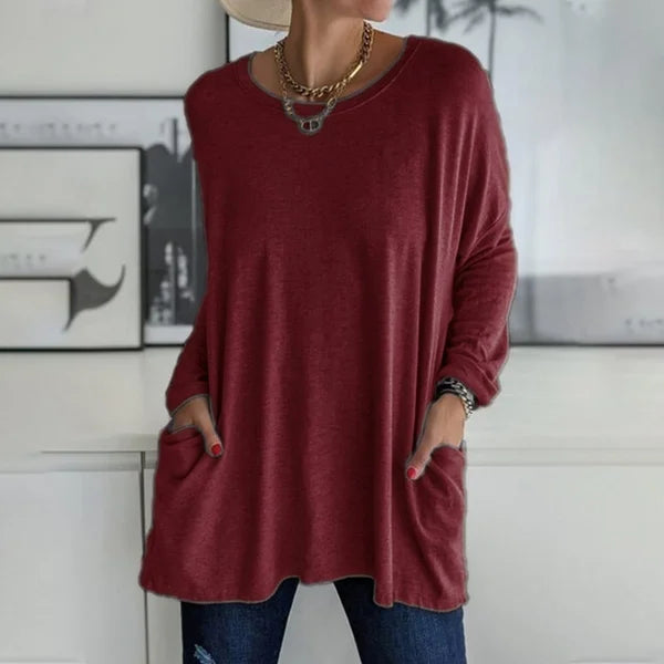 Adriana | Relaxed Long Sleeve Top