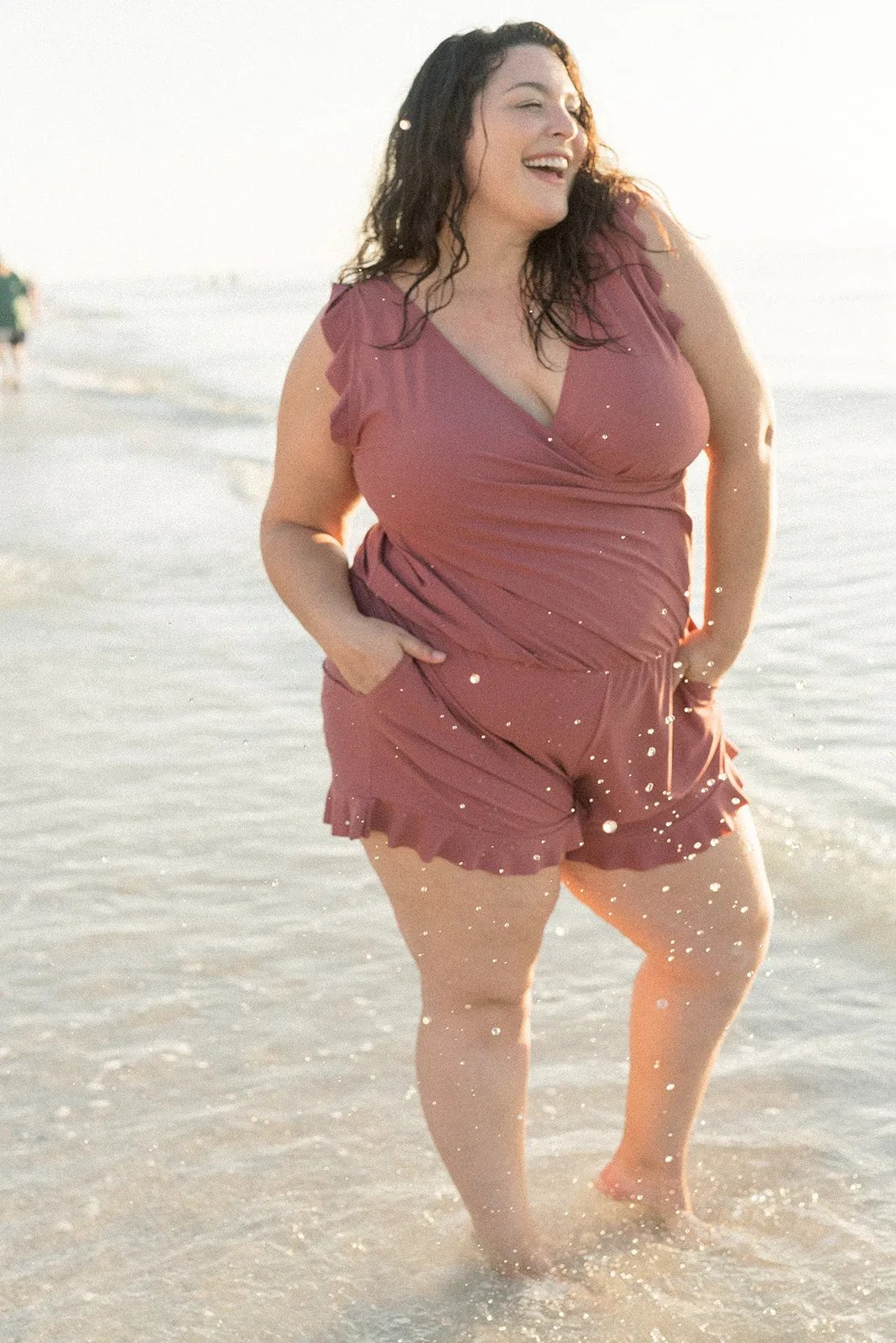 Serafina™ Swim Romper One-Piece