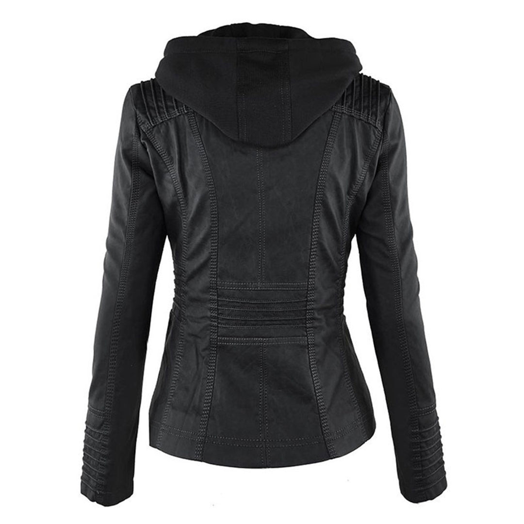 Lexi - Leather Biker Jacket
