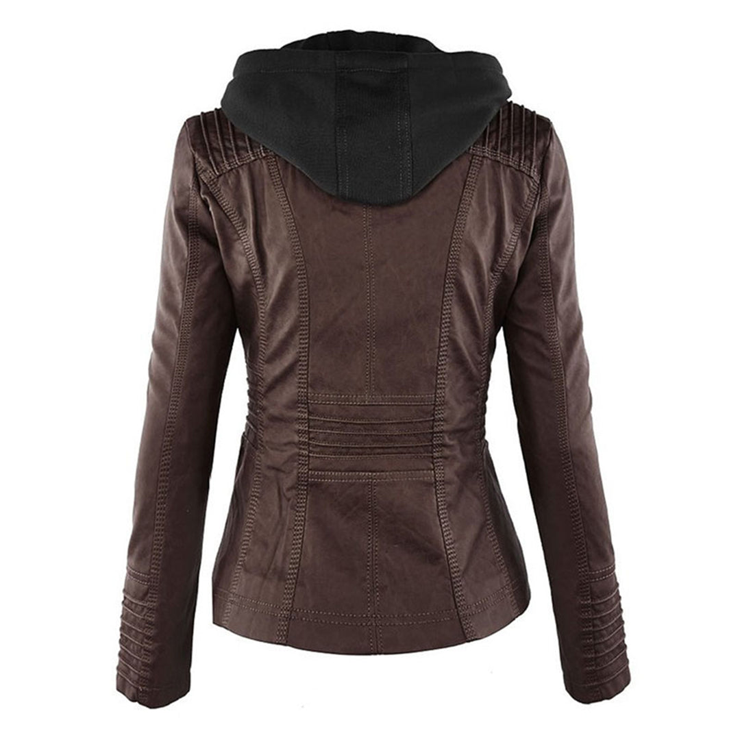 Lexi - Leather Biker Jacket