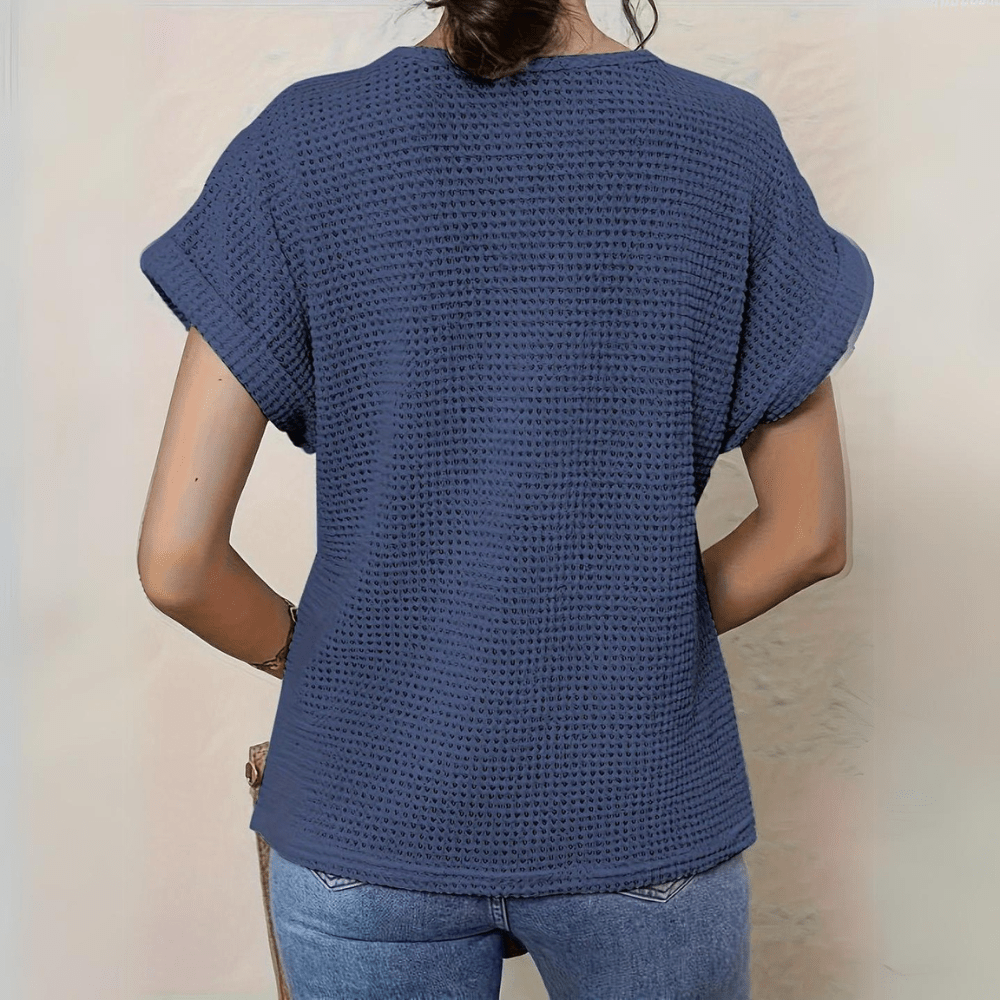 Maisie™ Crochet Neck Tee