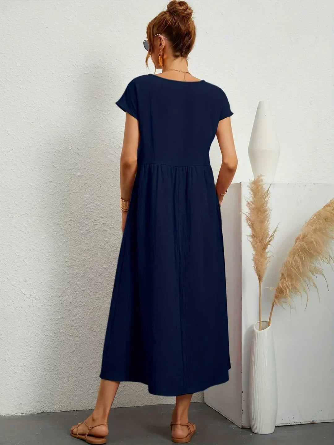 Colette™ Flowy Pocket Midi Dress