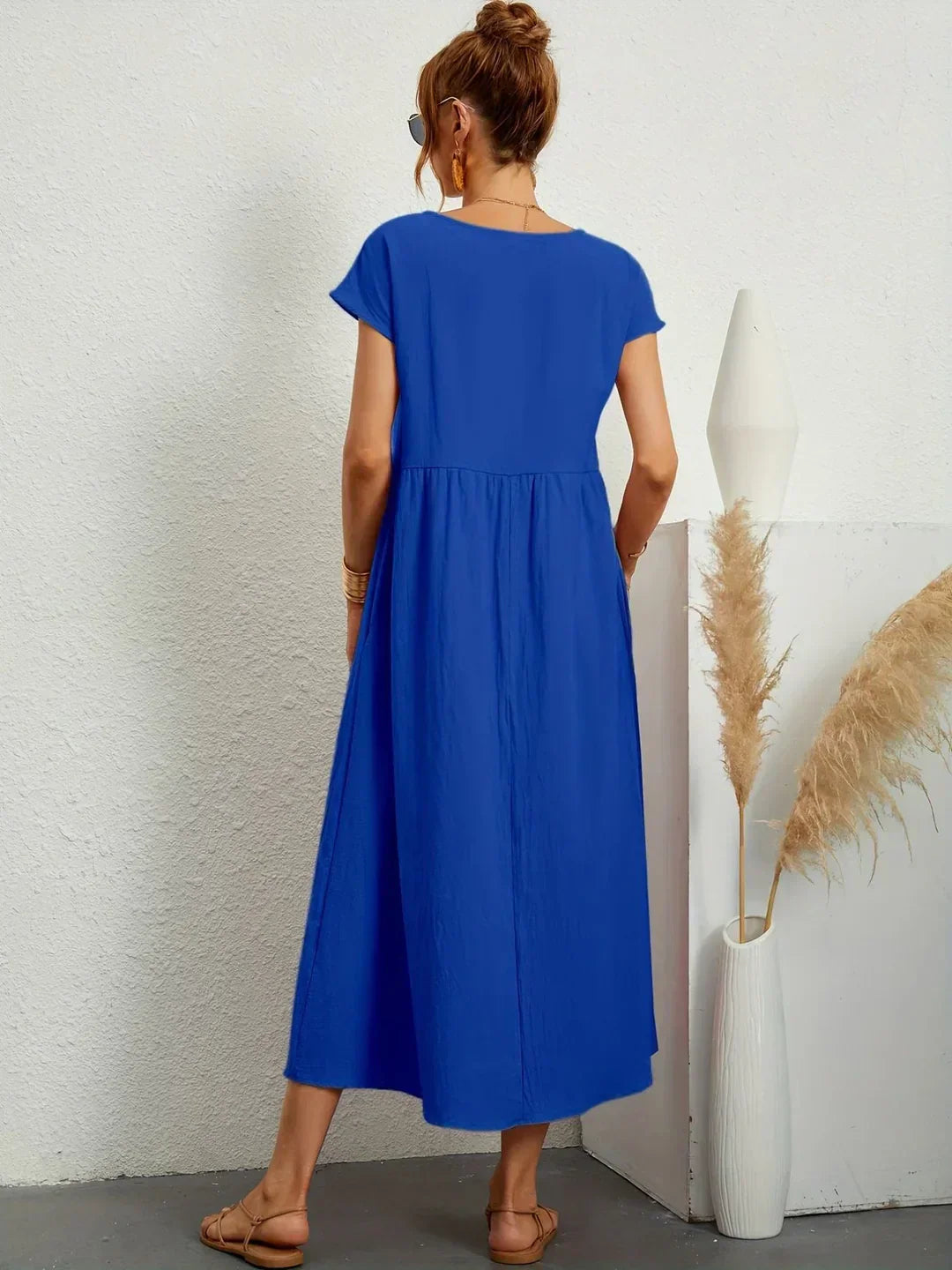 Colette™ Flowy Pocket Midi Dress