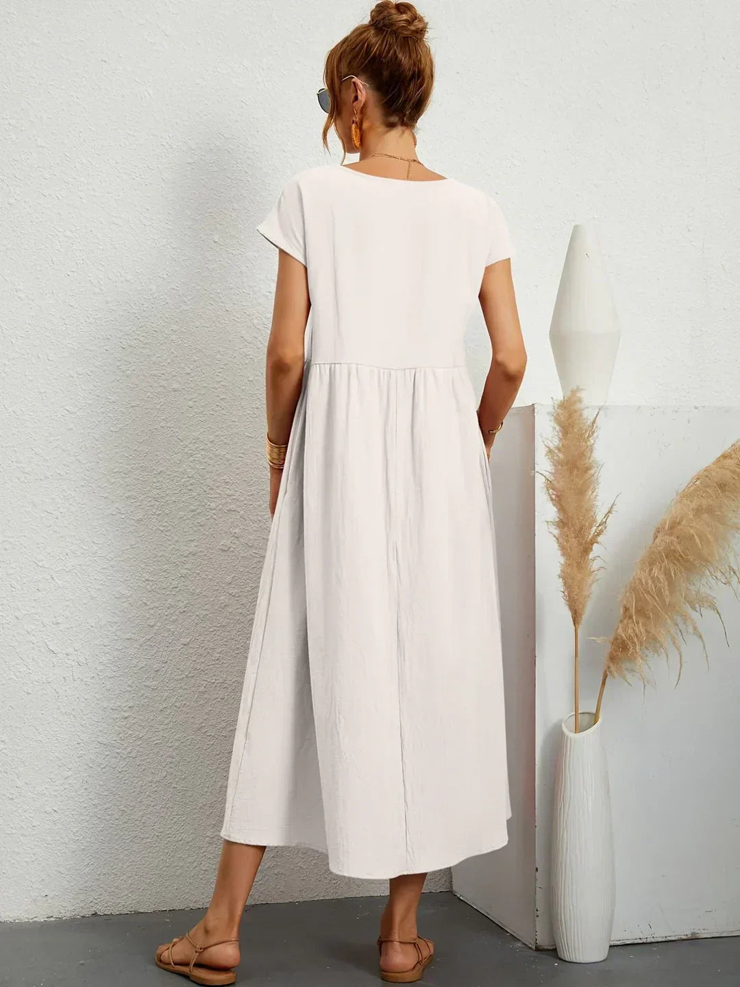 Colette™ Flowy Pocket Midi Dress