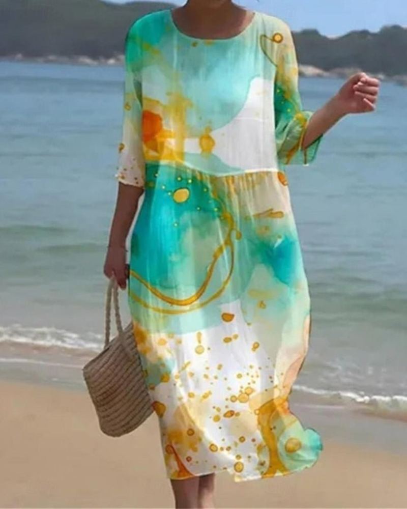 Violet™ Blooming Midi Dress