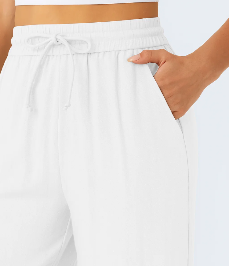 Cameron | Comfortable & Lightweight Linen Trousers with Elegant Legs