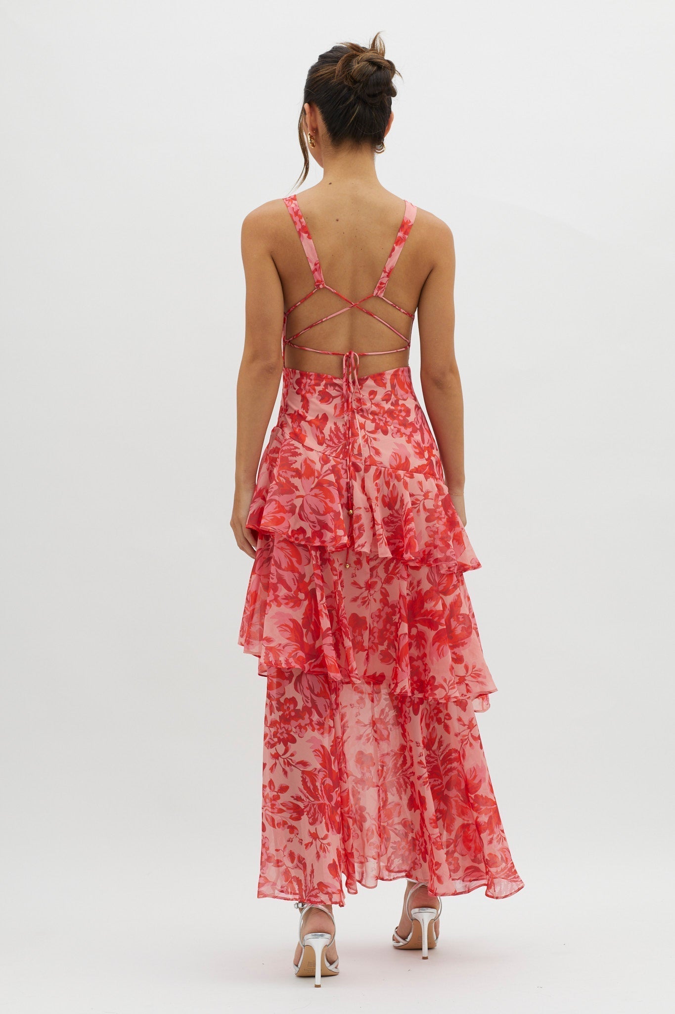 Lynne | Bloom Shift Midi Dress