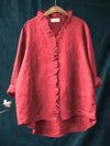 Harriet™ Frill Button Blouse