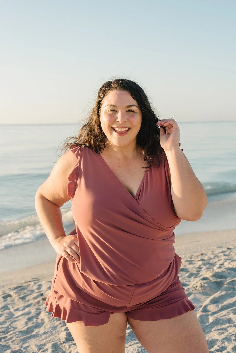 Serafina™ Swim Romper One-Piece
