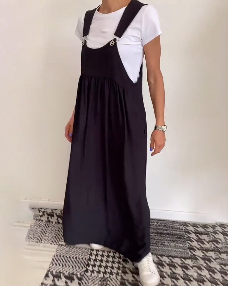 Clarabelle™ Casual Layered Maxi Dress
