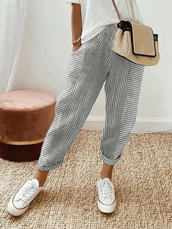 Brindleigh™ Drawstring Stripe Joggers