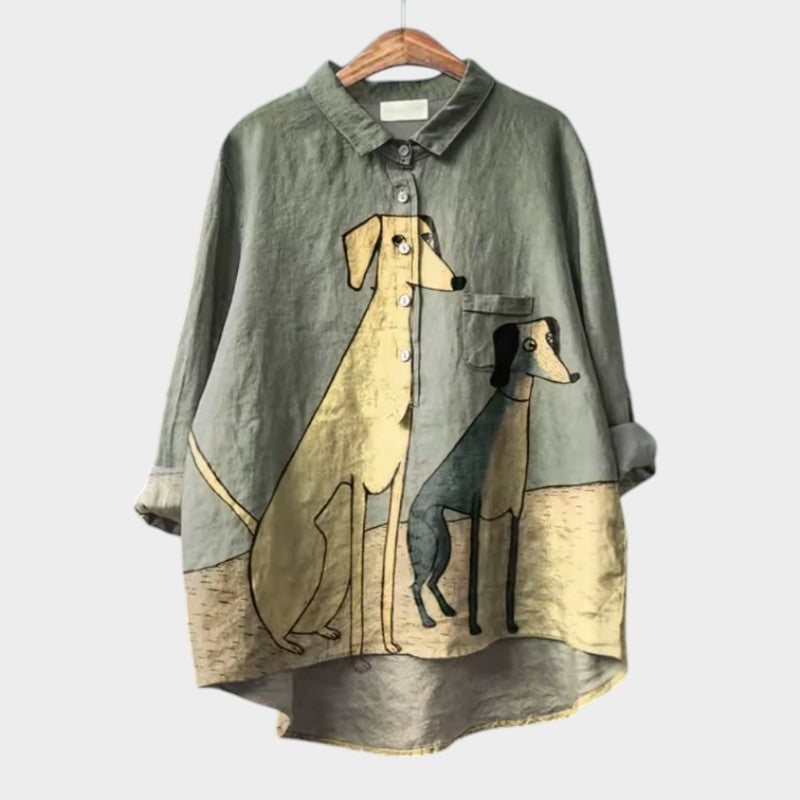 Maisie™ Playful Button Shirt