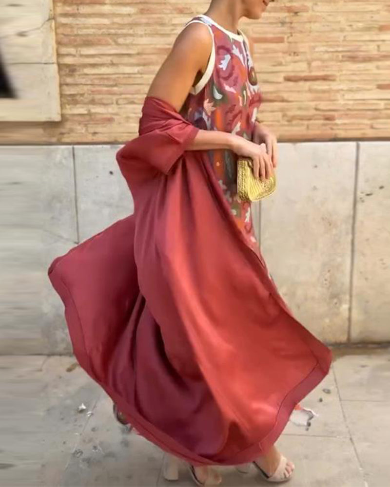 Soraya™ Boho Print Maxi Dress
