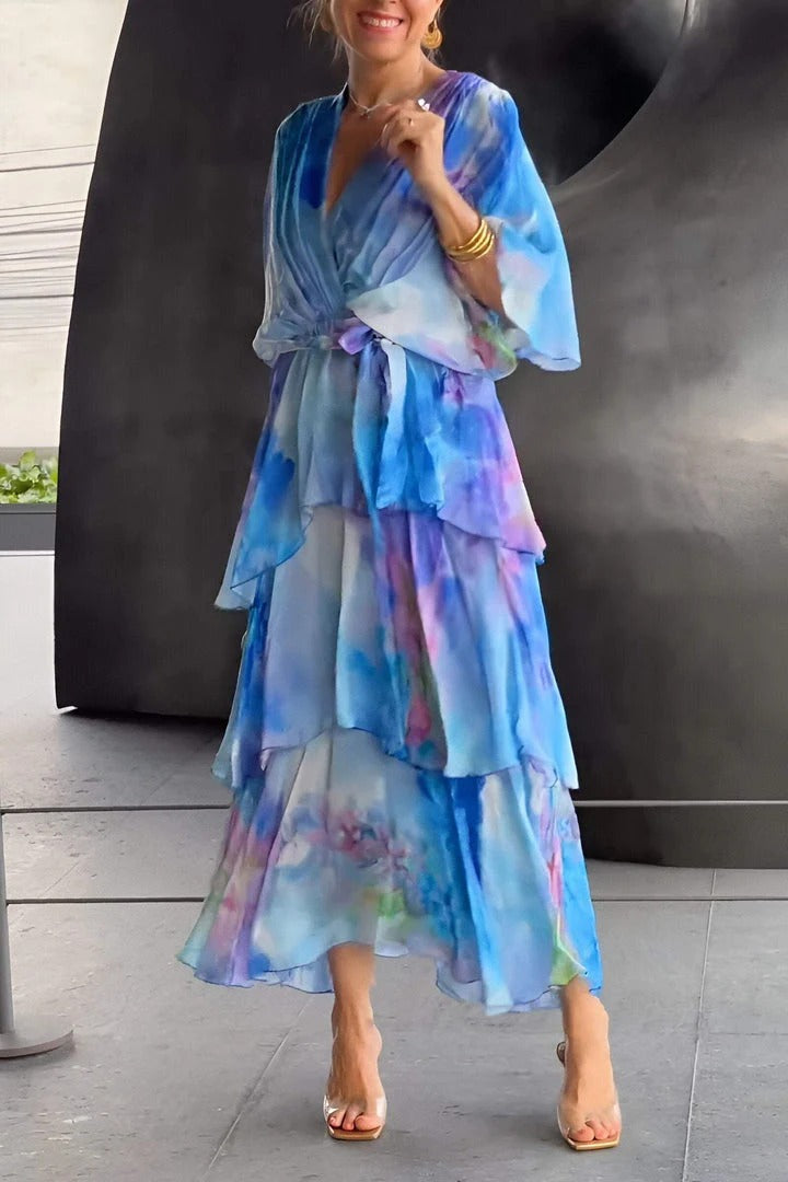 Celestina™ Tiered Midi Dress