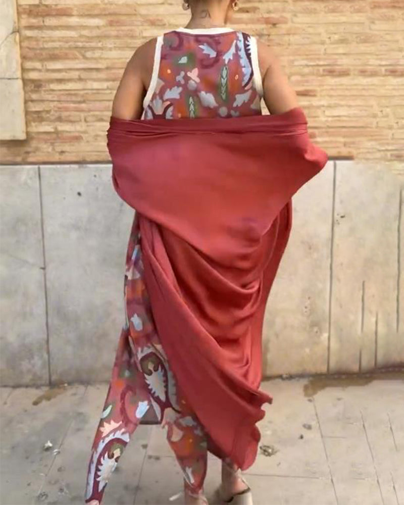Soraya™ Boho Print Maxi Dress