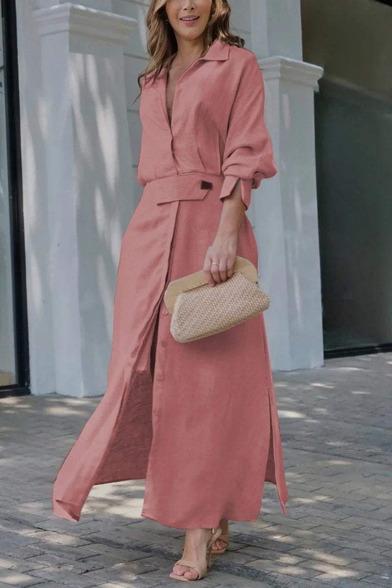 Harriet™ Belted Shirt Dress