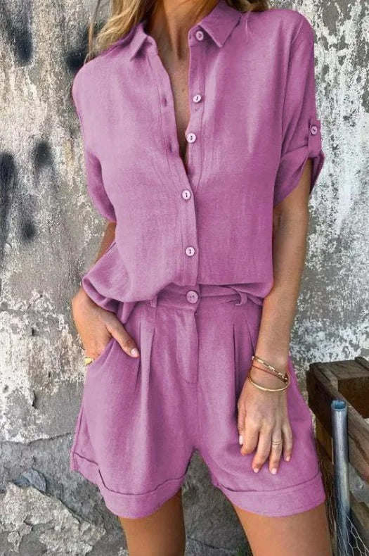 Soloura™ Relaxed Shirt Set