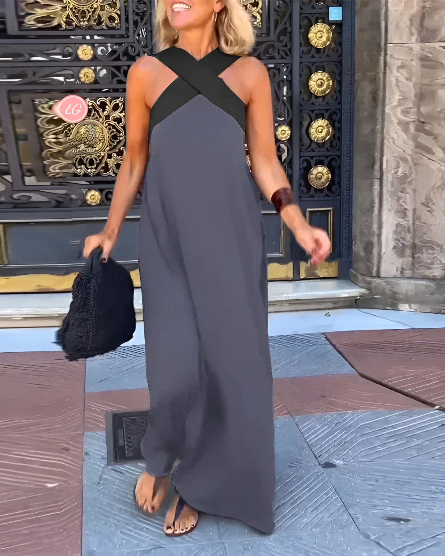 Zerena™ Halterneck Maxi Dress