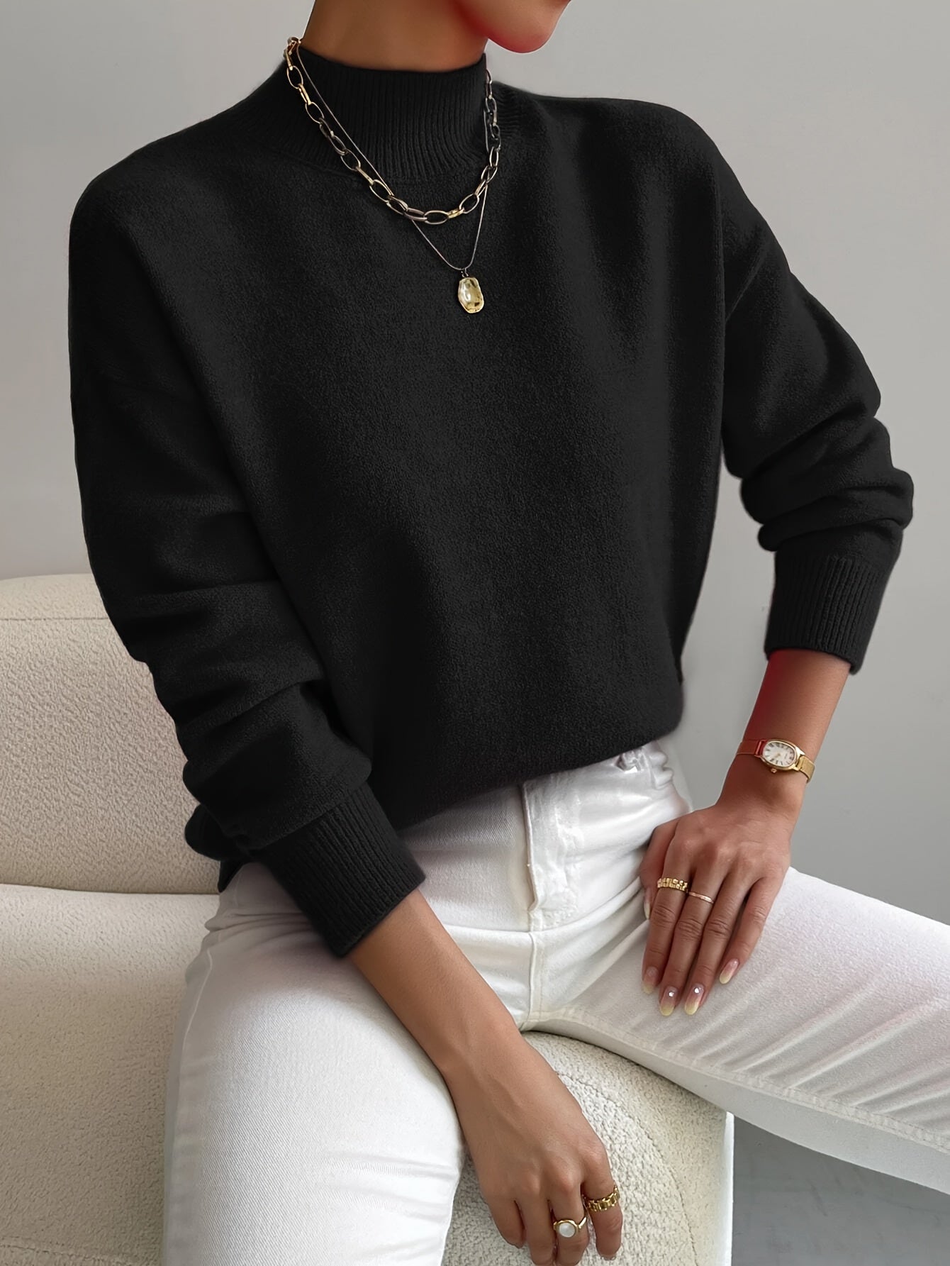 Gwen | Classic Turtleneck