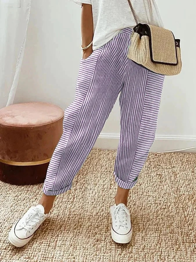 Brindleigh™ Drawstring Stripe Joggers