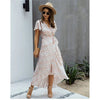 Petalora™ Wrap Midi Dress