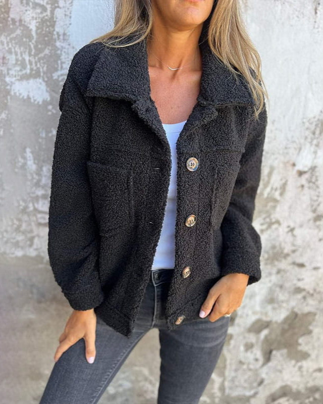 Holiday™ Fleece Button Jacket